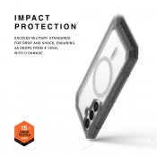 UAG Trooper-cover med magnet til Samsung Galaxy S26 - Klar/Ask