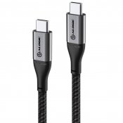 ALOGIC Ultra USB-C till USB-C kabel 5A/480Mbps 3 m - Rymdgrå