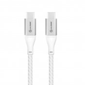 ALOGIC Ultra USB-C till USB-C kabel 5A/480Mbps - Silver
