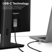 ALOGIC Ultra USB-C till DisplayPort 4K @60Hz kabel - 2 m