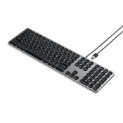 Satechi Keyboard with Wired USB connection - Nordic Layout - Space Gray