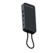 Satechi ExtendView USB4-flerportadapter med to HDMI-porter - Romsvart