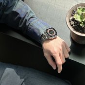 Just Mobile titanarmband för Apple Watch Ultra (1&amp;2)