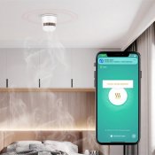 WOOX zigbee Smart savunilmaisin ja hälytysjärjestelmä - Valkoinen