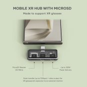 Satechi Mobile XR Hub with microSD - Space gray
