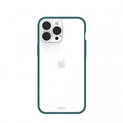 Pela Clear Case for iPhone 13 Pro Max - Green