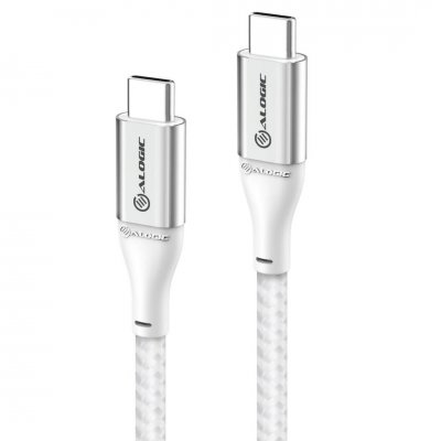 ALOGIC Ultra USB-C to USB-C cable 5A/480Mbps 30 cm - Silver
