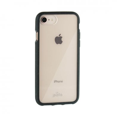 Pela Clear - Miljövänligt iPhone 7/8/SE(2) - Svart