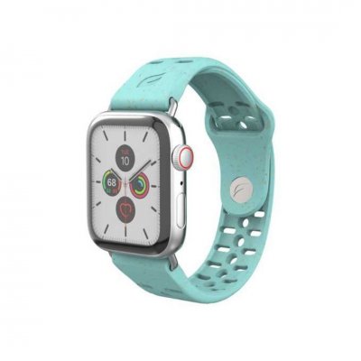 Pela Vine - Miljövänligt armband för 44mm Apple Watch - Blå