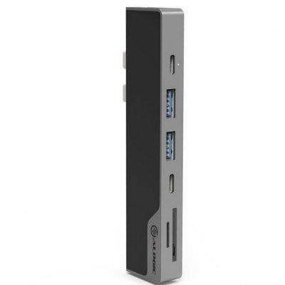 ALOGIC Ultra USB-C Dockingstasjon NANO Gen 2 - HDMI, USB, minnekortleser og 100 W PD - Space grey