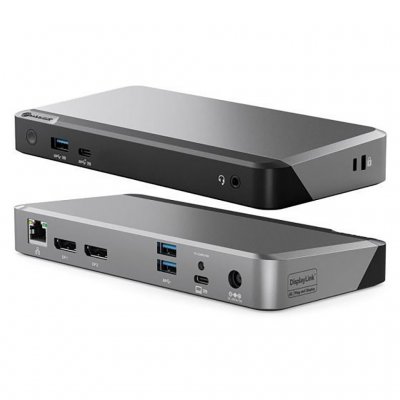 ALOGIC PRIME DX2 Universal Dock - Rumgrå