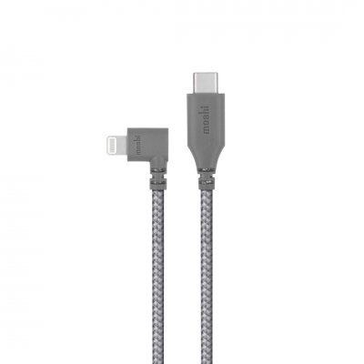 Moshi Integra™ USB-C till Lightning-kabel med 90-graders anslutning 1,5 m