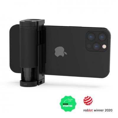 Just Mobile Shutter Grip 2 smart camera control for your smartphone - Black