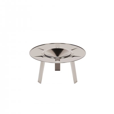 herQs Cozy Heater - Rustfrit stål