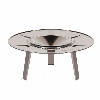 herQs Blaze Heater - Rustfrit stål