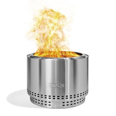 herQs smokeless FirePit Chief - Rostfritt stål