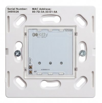iotty Smart 1-kytkimen kytkinosa (ei peitelevyä)