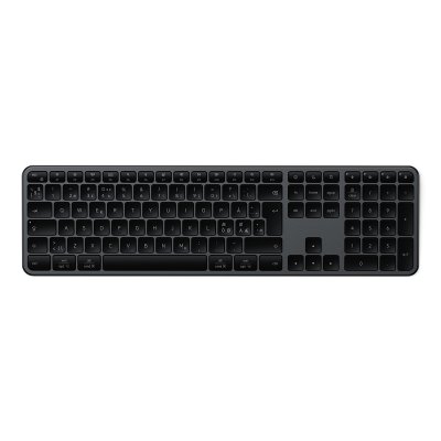 Satechi EX3 Slim Wireless Keyboard Nordic Layout - Space Black