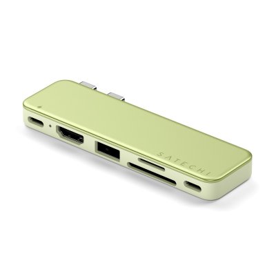 Satechi USB-C Snap Hub for MacBook Neo - Sitrus
