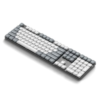 Satechi SM3 Slim mekaniskt bakbelyst Bluetooth-tangentbord med amerikansk engelsk layout - Ljusgrå