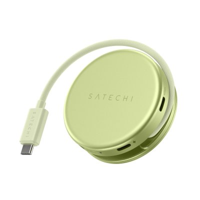 Satechi OntheGo™ 5-i-1-multiportadapter til MacBook Neo - Citrus