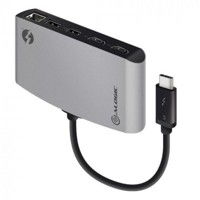 ALOGIC ThunderBolt 3 Dual HDMI portabel dockningsstation med 4K