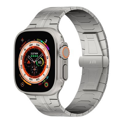 Just Mobile titanarmband för Apple Watch Ultra (1&amp;2)